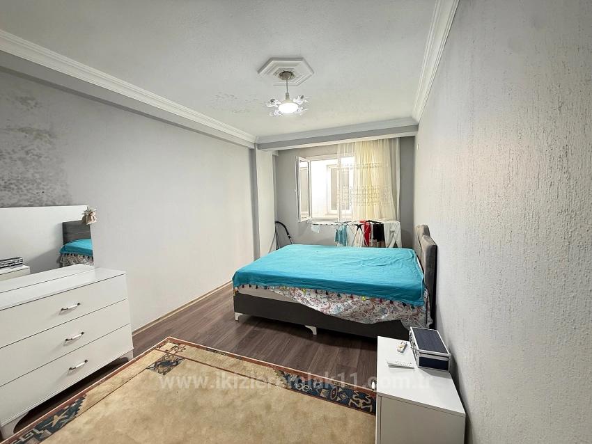 2 + 1 Мезонин Отдельная Кухня Квартира 90 М² В Центре Чеферихисар, Юрмез