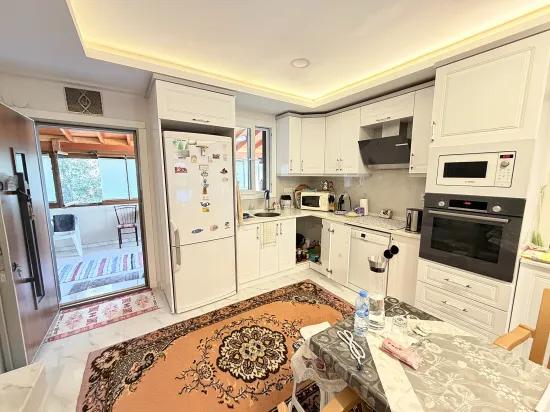 Ürkmez в Doğanbey роскошный построенный, широкий и комфортабельный 3+1 вилла