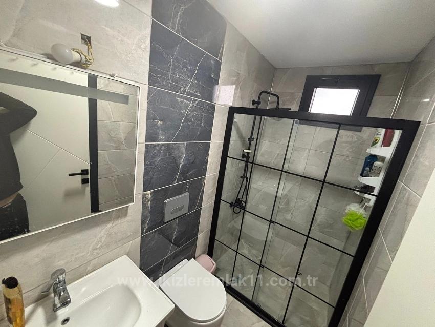 Seferihisar Doğanbey’de Satılık Bahçeli 3 + 1 Masrafsız Dubleks Yazlık