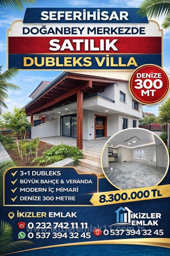 Seferihisar Doğanbey Payamlı Mah. Satılık 3+1 Villa - 170 m²