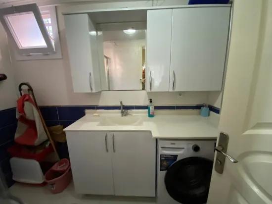 Ürkmez Merkez'de giriş katı 2+1 full eşyalı daire